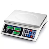 Cantar Electronic Digital Comercial 40KG, Afisaj LCD, Otel Inoxidabil