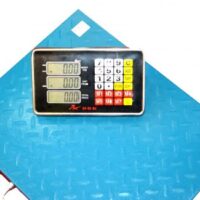 Cantar DRK,500kg Wireless, Afisaj LCD, Structura metal, Albastru