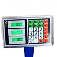 Cantar DRK, 300kg, Afisaj LCD, Structura metal, Albastru