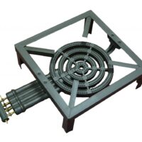 Arzator Pirostrie DRK, Model ZGB 08, Fonta, 4 Picioare