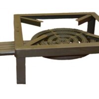 Arzator Pirostrie DRK, Model ZGB 08, Fonta, 4 Picioare
