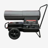 Tun de caldura pe motorina (Diesel) DRK 50 Kw cu rezervor de 40 Litri,suprafata de incalzire 240m2, consum maxim 5l/h