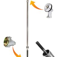 Teava pentru motocoasa univerasala completa, diametru teava 28mm, tija 9 dinti