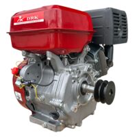 Motor Motocultor Pe Benzina Model GX-390, 4 Timpi DRK, 13 cp, Ax Pana + Fulie Motor Dubla 25mm