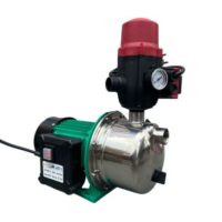 Pompa suprafata DRK JET1000LS-1 inox + Presostat Electronic DRK cu priza, Model PC-13AB