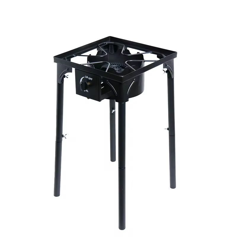 Arzator Pirostrie DRK, Model EX-01 cu suport tip masa 1 arzator 3 focuri reglabila pe inaltime (45-75cm) - imagine 3