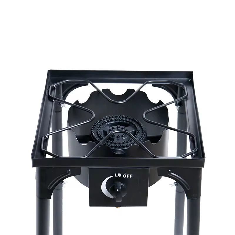 Arzator Pirostrie DRK, Model EX-01 cu suport tip masa 1 arzator 3 focuri reglabila pe inaltime (45-75cm) - imagine 2