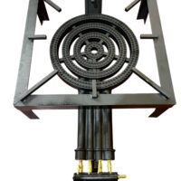 Arzator Pirostrie DRK, Model SGB-10, Fonta, 4 Picioare