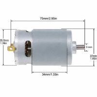 Motoras Electric Universal DC 21V RS550