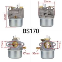Carburator Motor BS170, Compatibil Briggs & Stratton