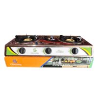 Aragaz, plita din inox cu 3 arzatoare, aprindere automata GS-3072A